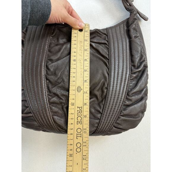 STUART WEITZMAN Brown Medium Hobo Shoulder Handbag‎ - Picture 10 of 10